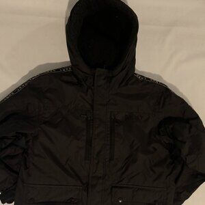 Boys- Size: Medium 10-12 Black Coat